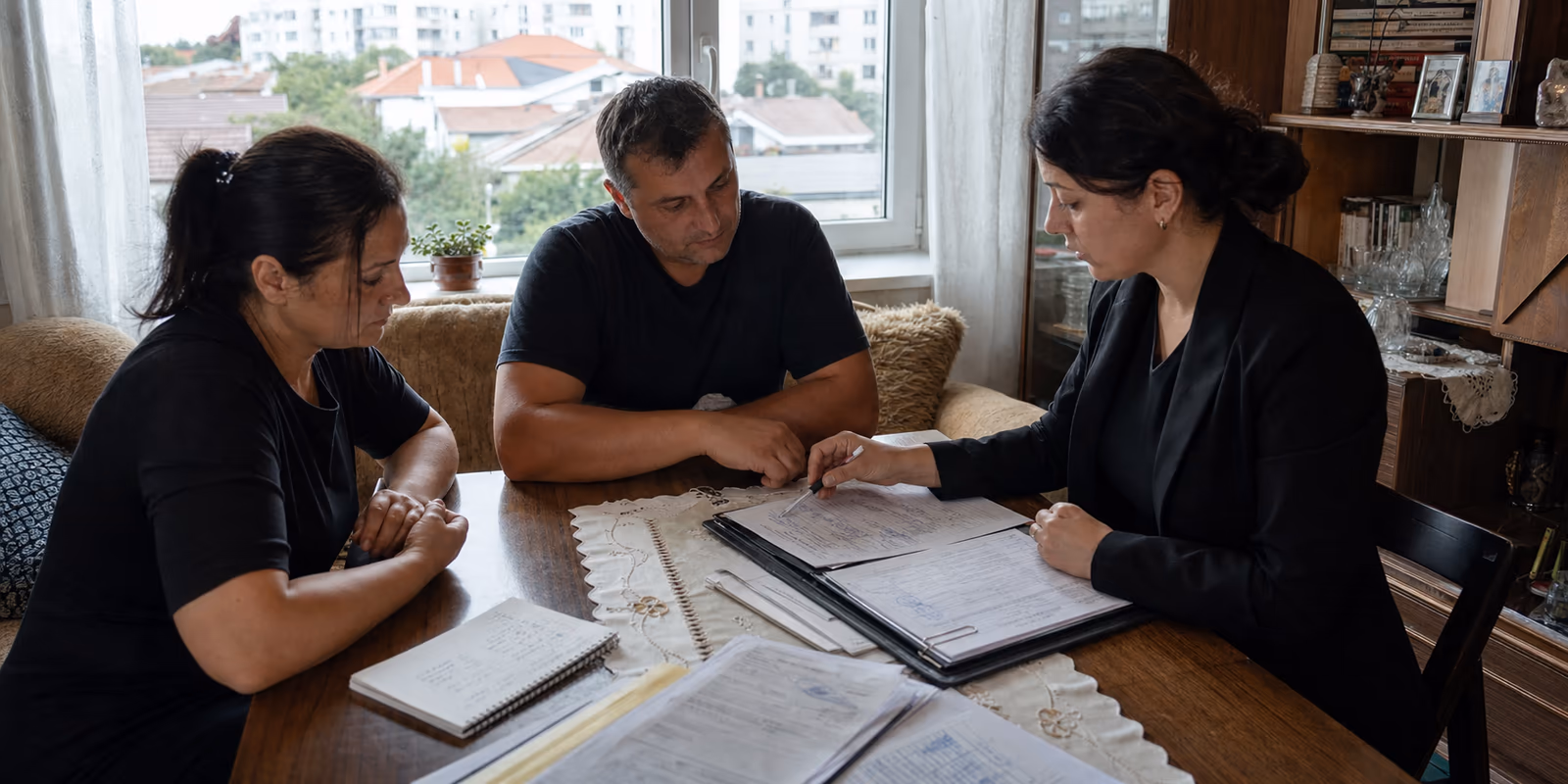 Consiliere funerară pentru o familie din Chiajna